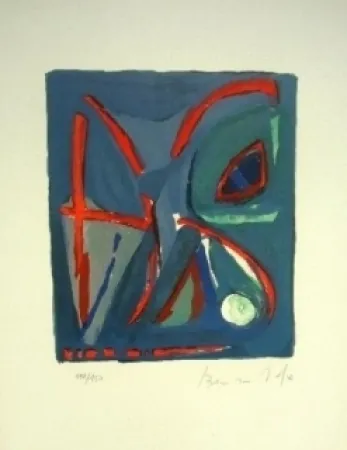 Литография Van Velde - MP - 128