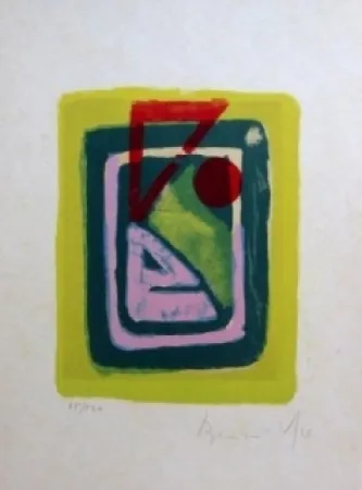 Литография Van Velde - MP 146