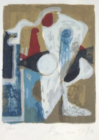 Литография Van Velde - Mp 154