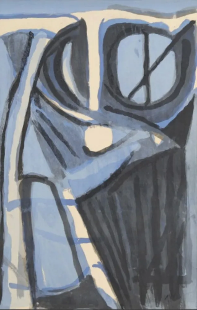 Литография Van Velde - MP 166