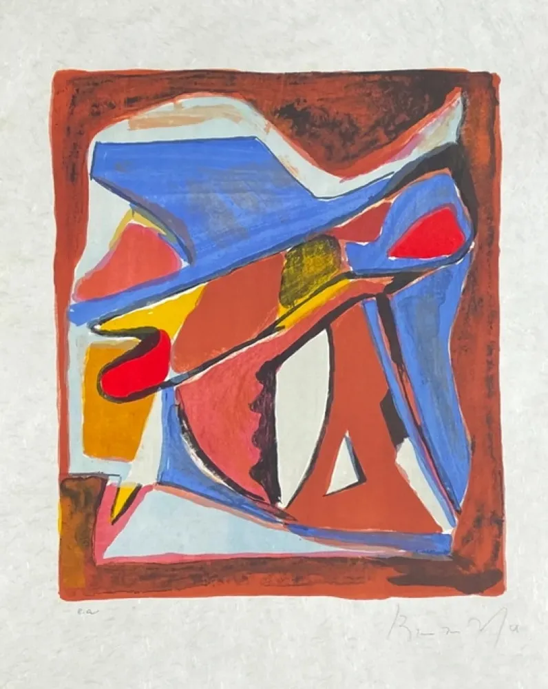 Литография Van Velde - MP 184 - Envol