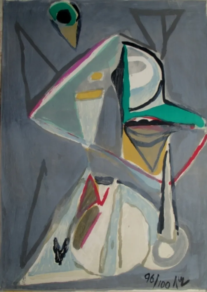 Литография Van Velde - MP 193