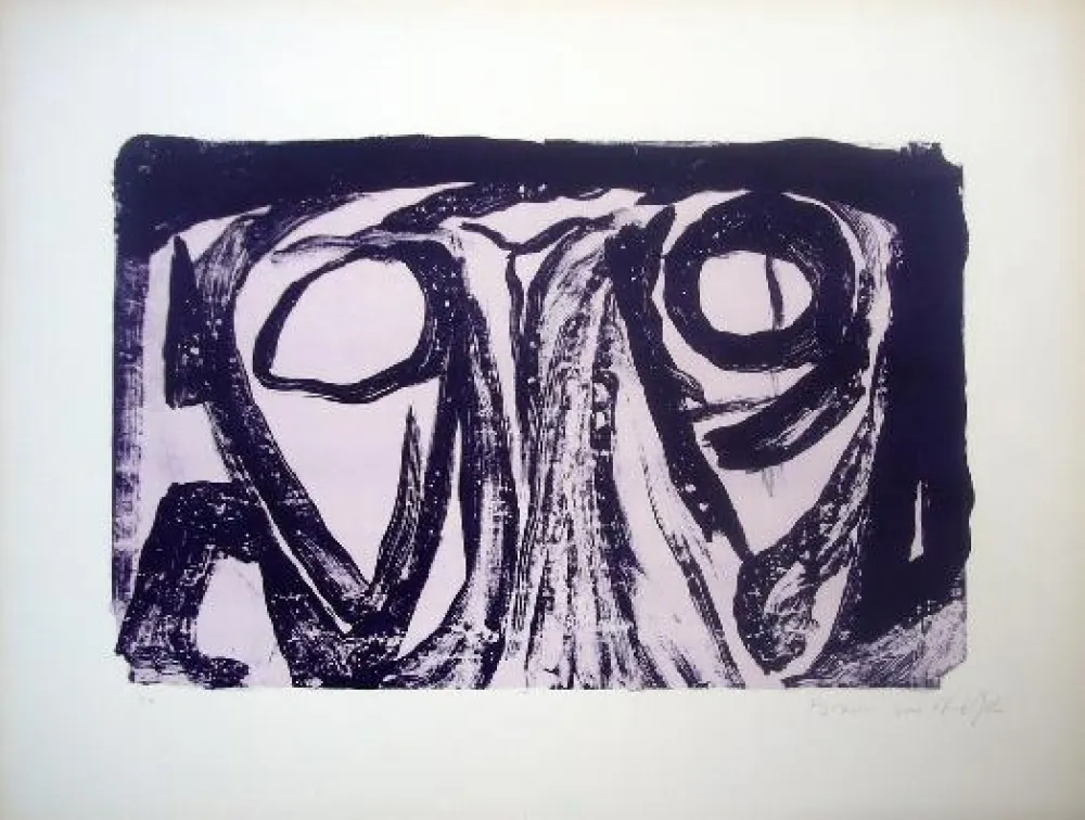 Литография Van Velde - MP 24