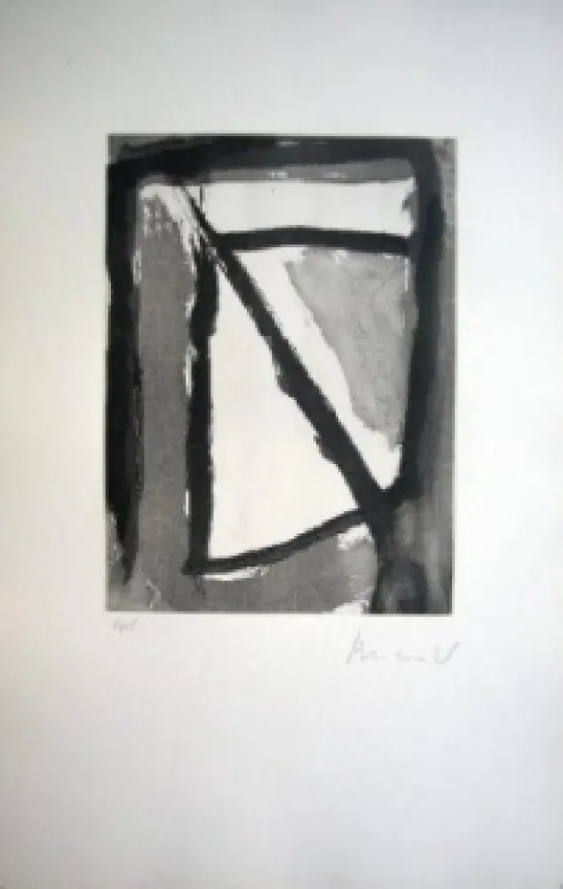 Акватинта Van Velde - MP 377 - Hantise 5