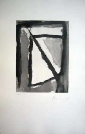 Акватинта Van Velde - MP 377 - Hantise 5