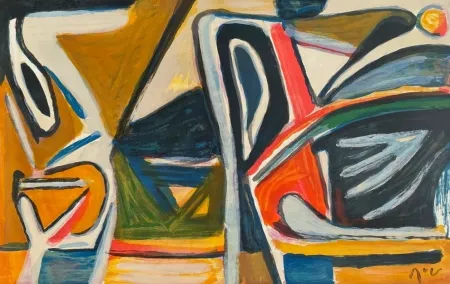 Литография Van Velde - MP 387 - Exubérance