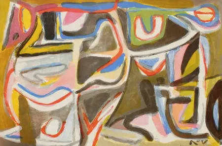 Литография Van Velde - MP 394 - Enigme