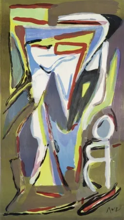 Литография Van Velde - MP 396 - Nord