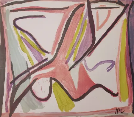 Литография Van Velde - MP 403 - Séparation