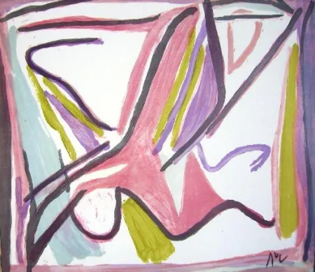 Литография Van Velde - MP 403 - Séparation