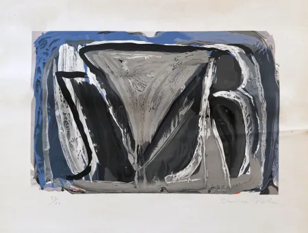 Литография Van Velde - MP15, 1962