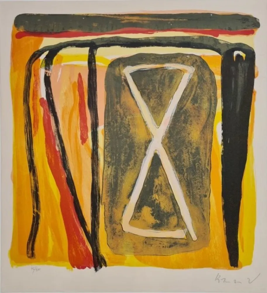 Литография Van Velde - No title