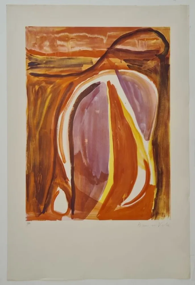 Литография Van Velde - Sans titre