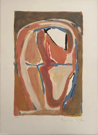 Литография Van Velde - Sans Titre 