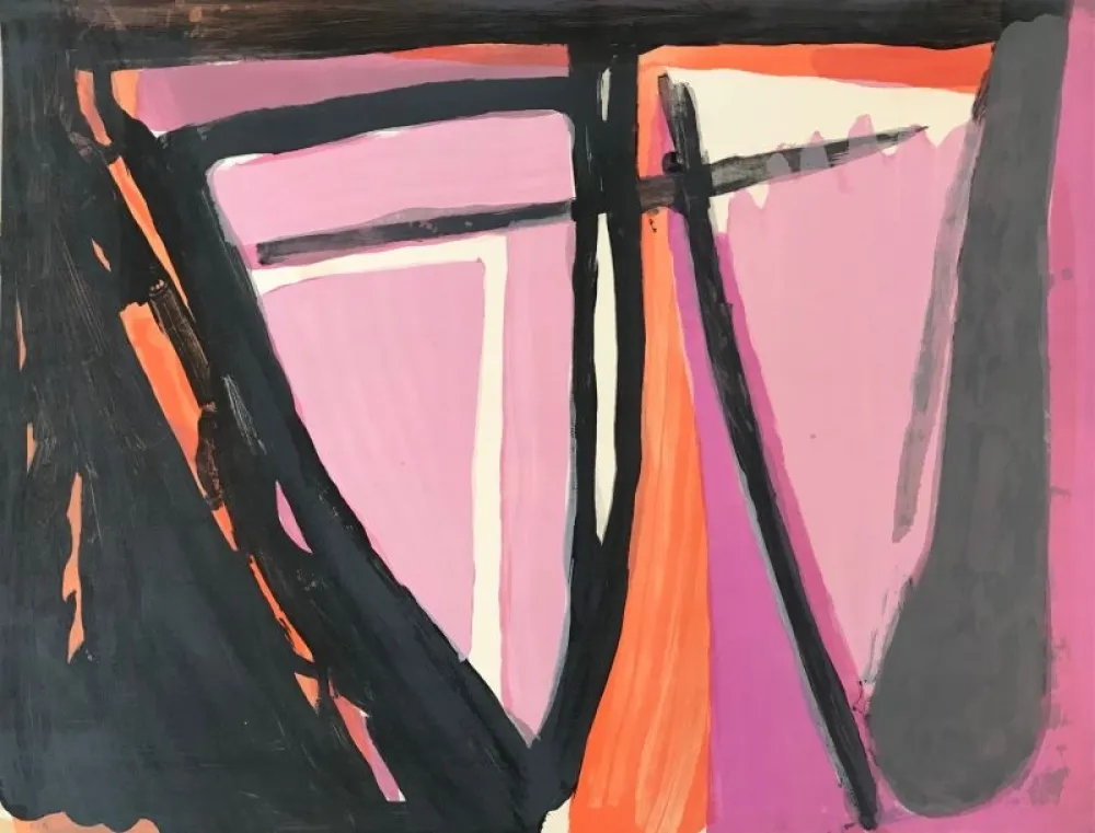 Литография Van Velde - Sans titre 