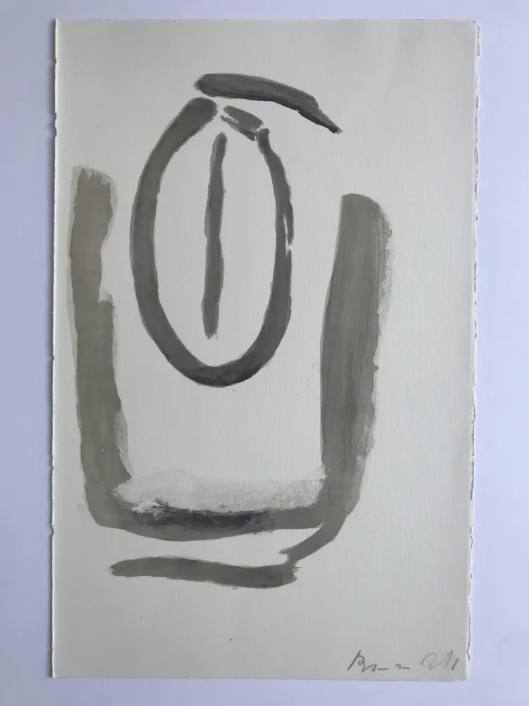 Литография Van Velde - Sans titre