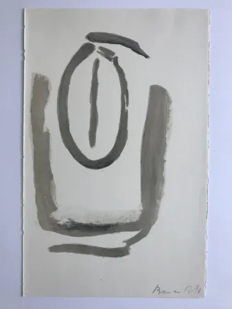 Литография Van Velde - Sans titre