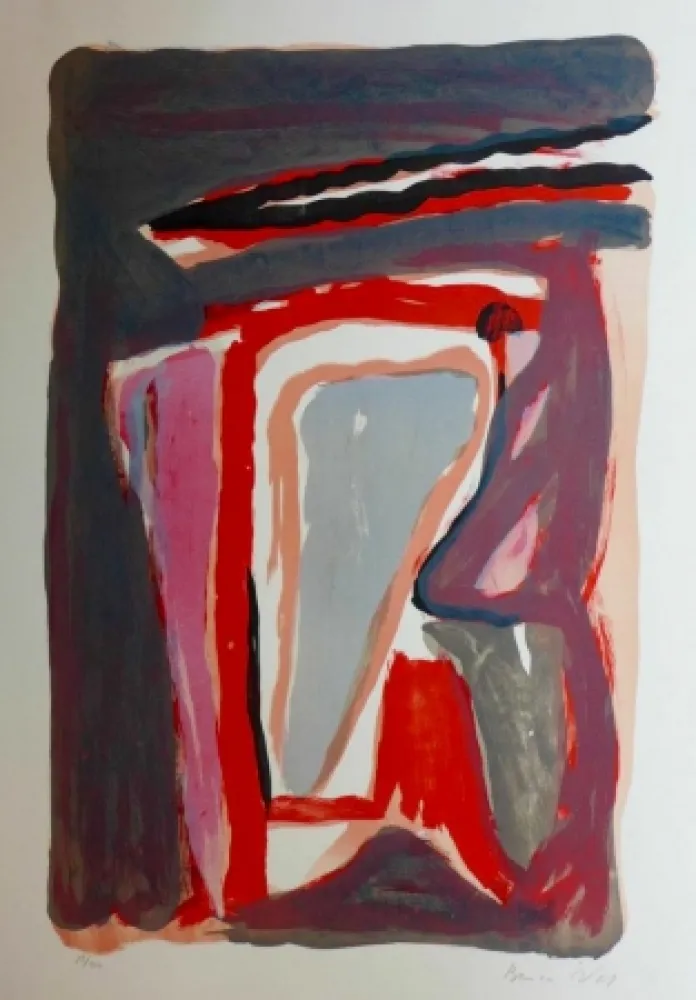 Литография Van Velde - Sans titre