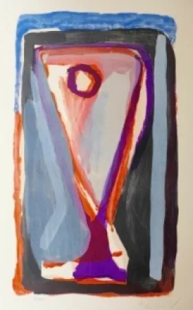 Литография Van Velde - Sans titre