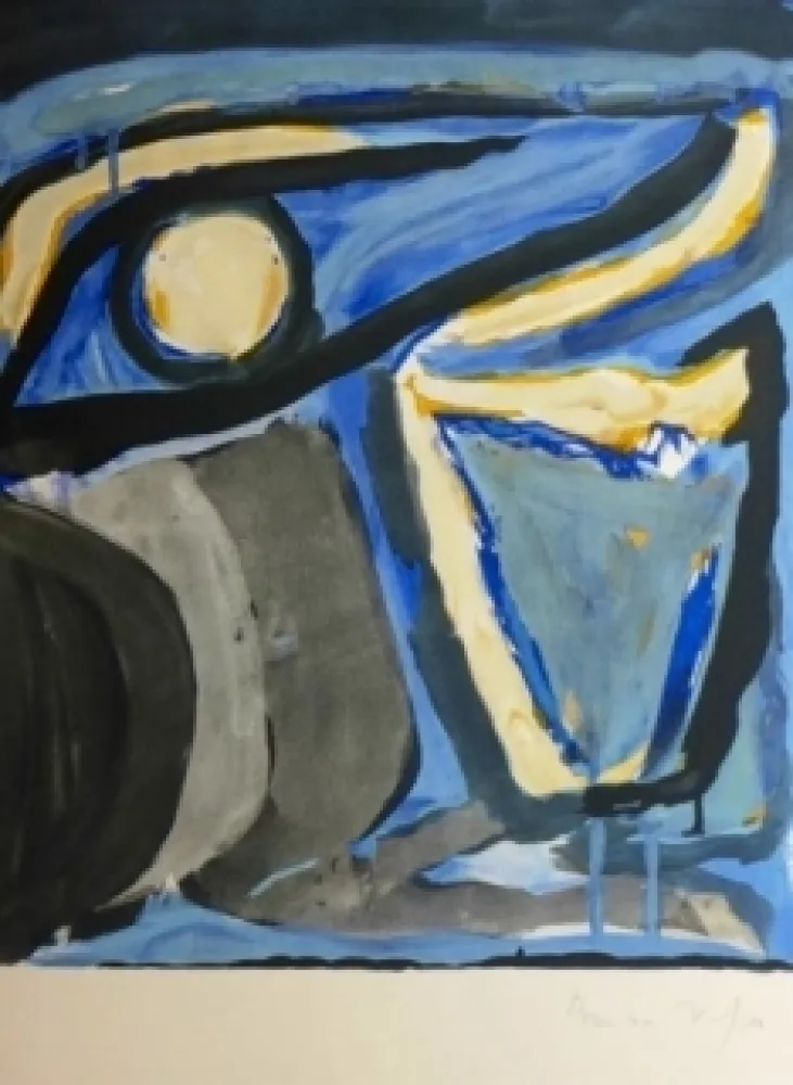 Литография Van Velde - Sans titre