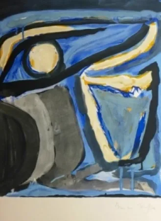 Литография Van Velde - Sans titre