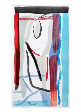 Литография Van Velde - Sans titre