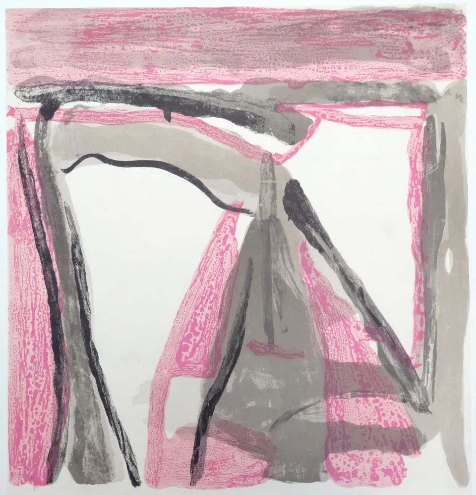 Литография Van Velde - Sans titre