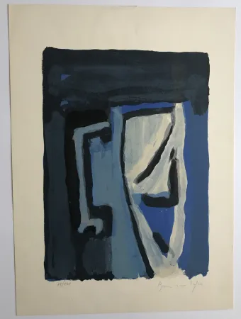 Литография Van Velde - Sans titre (MP 111)