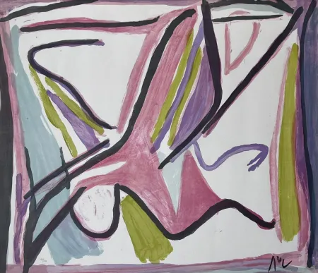 Литография Van Velde - Séparation