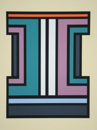 Сериграфия Vandenbranden - Composition - Inschriften