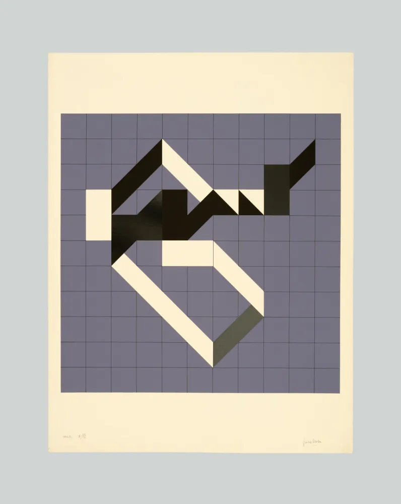 Сериграфия Varisco - Random walks (Tav. B)