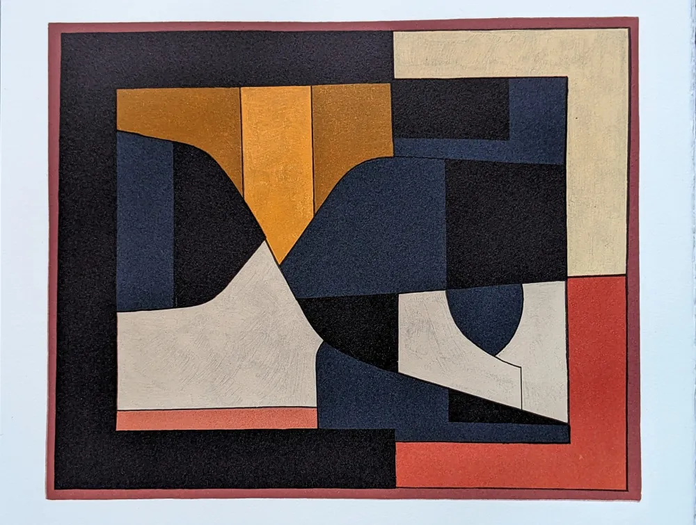 Литография Vasarely - Ailho / Octal, 1972