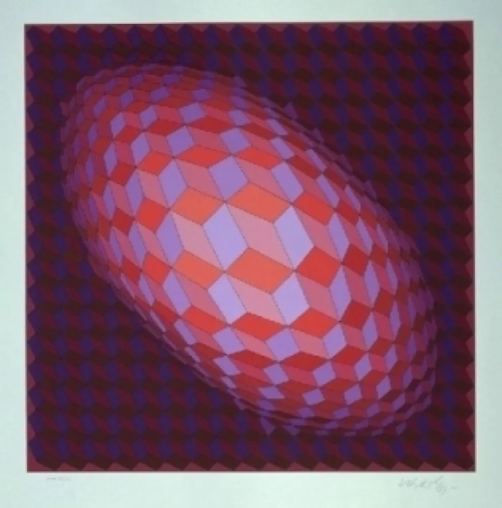 Литография Vasarely - Andromeda