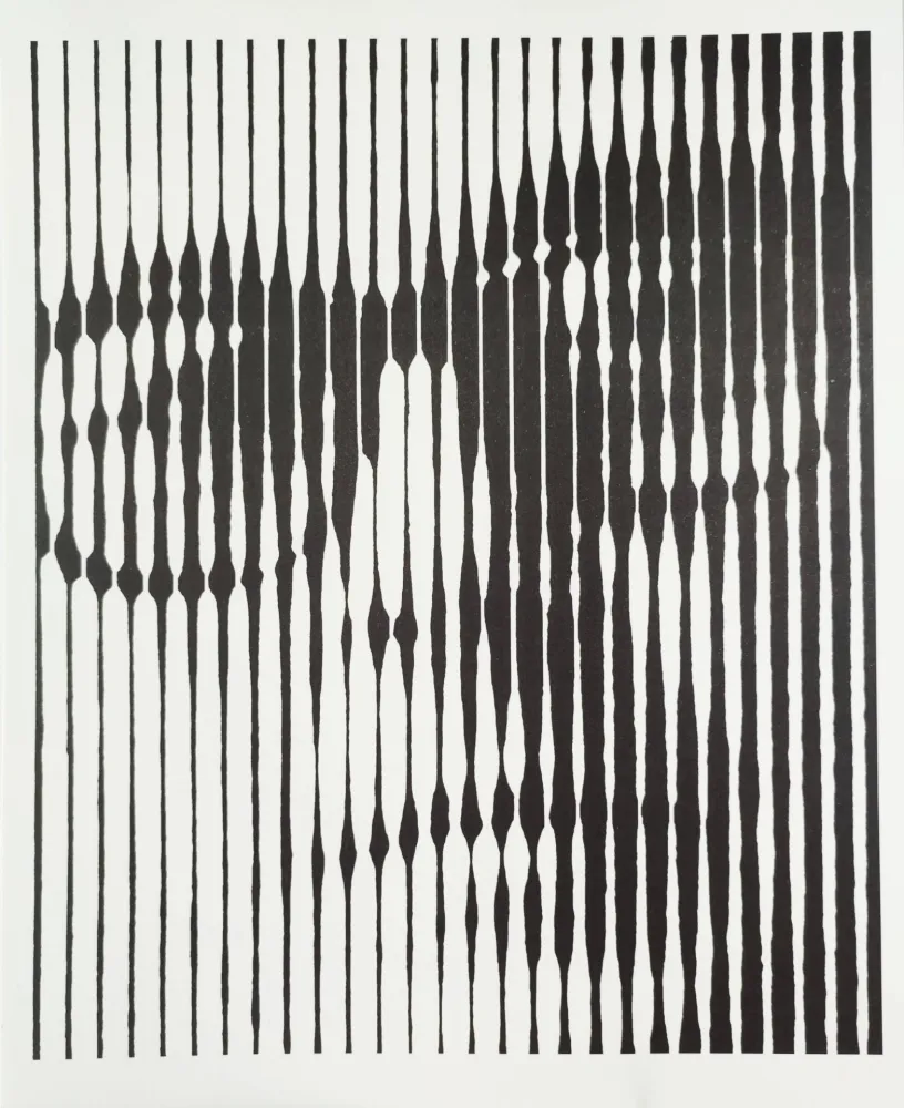 Сериграфия Vasarely - Autoportrait