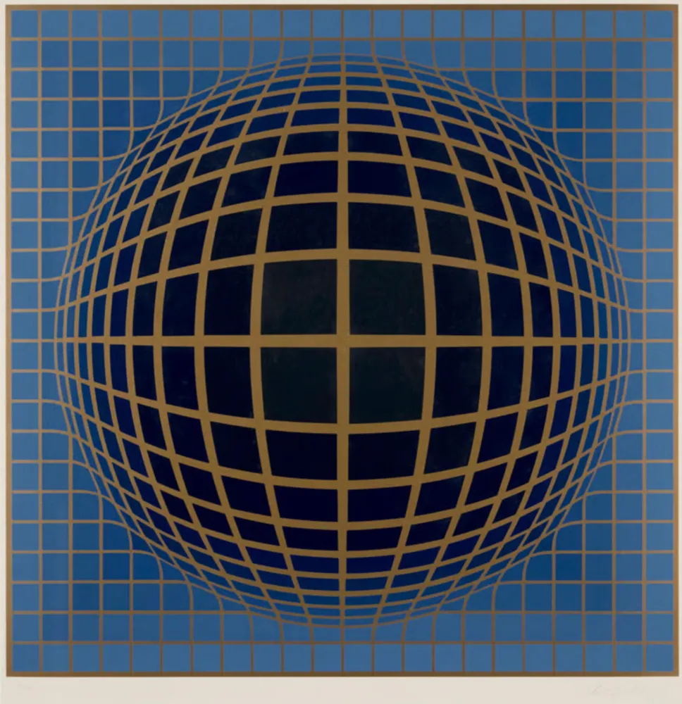Сериграфия Vasarely - B-Bomb-b (4)