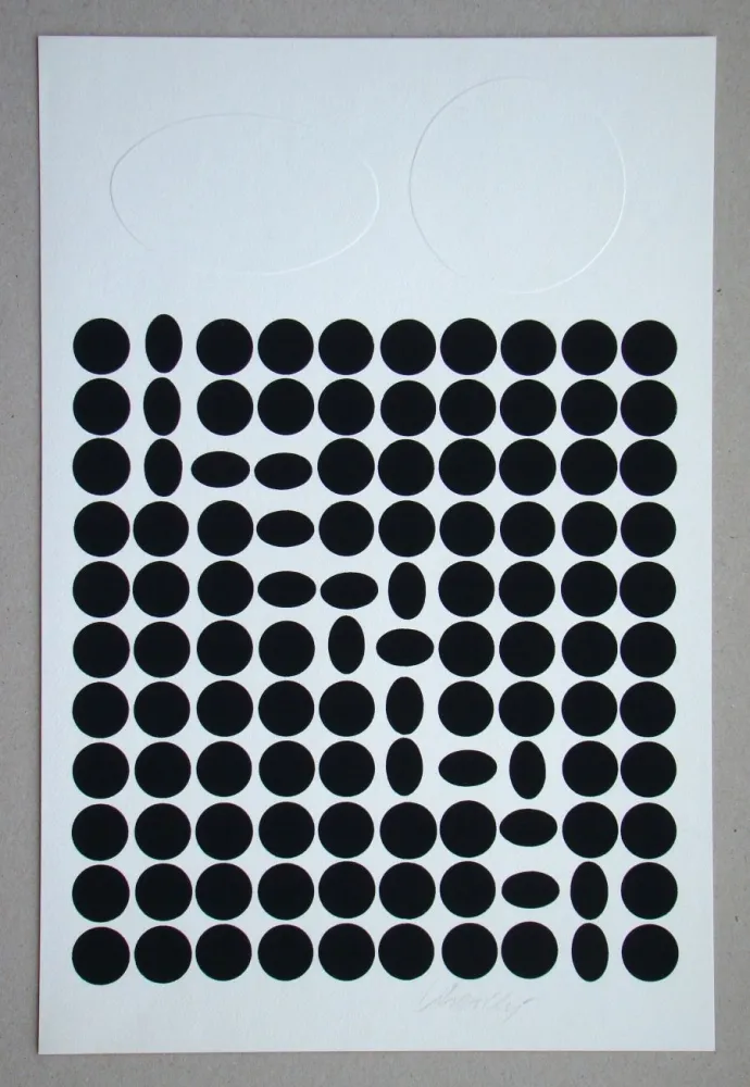 Сериграфия Vasarely - Bételgeuse ( relief )