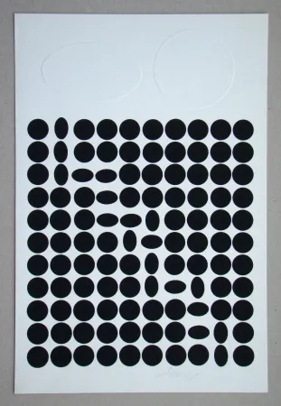 Сериграфия Vasarely - Bételgeuse ( relief )