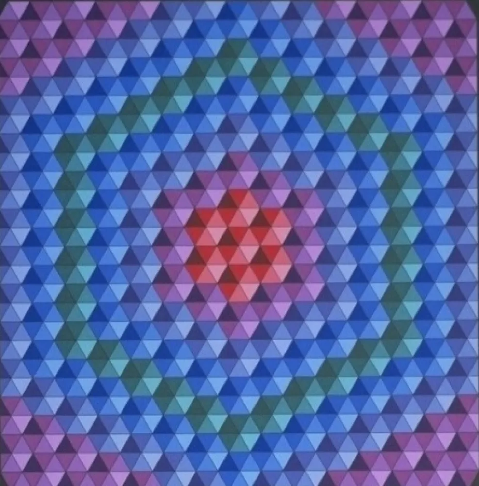 Сериграфия Vasarely - Bilog