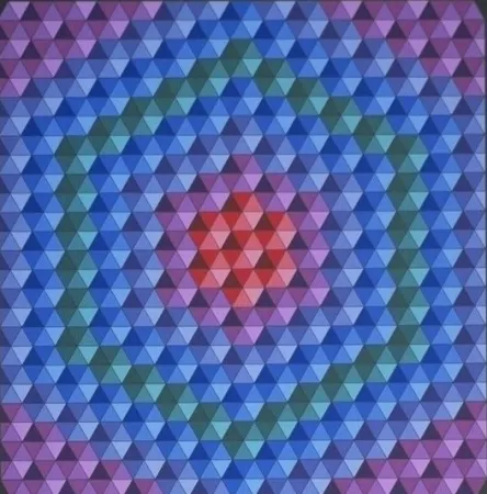 Сериграфия Vasarely - Bilog