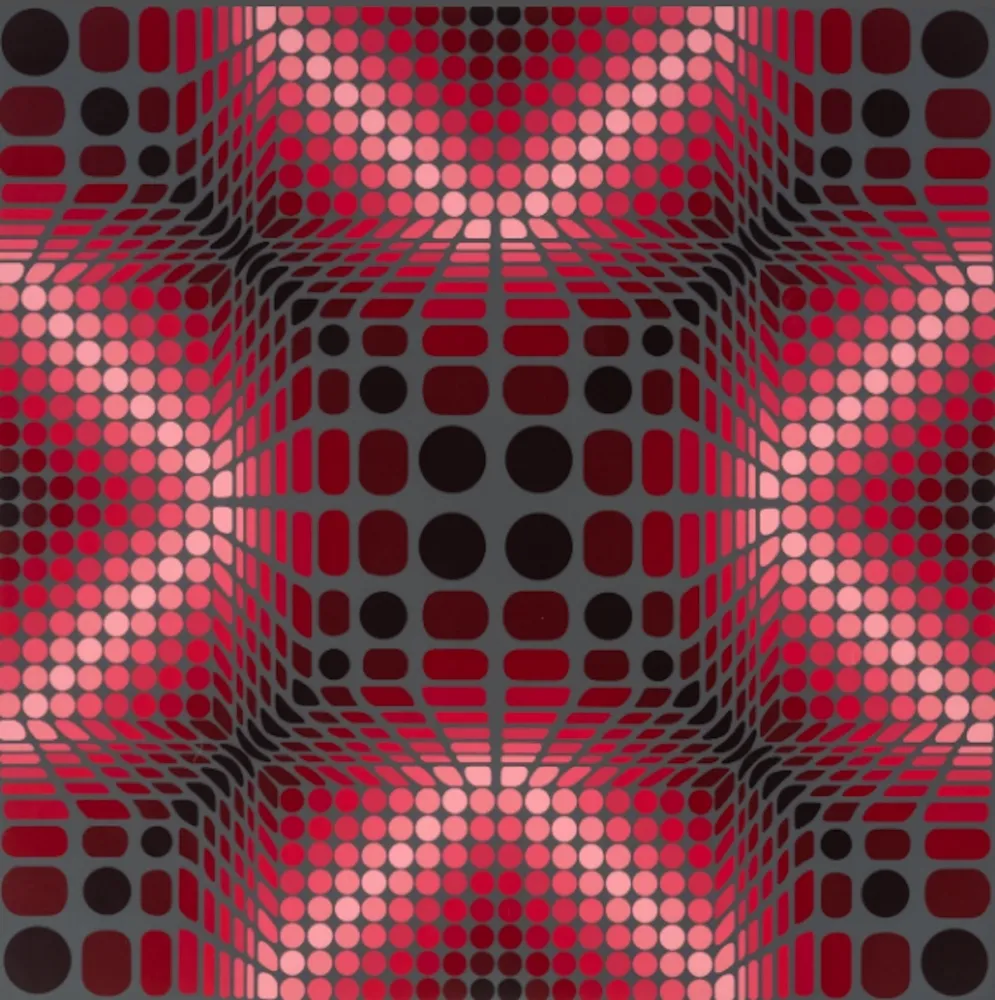 Сериграфия Vasarely - Boulouss