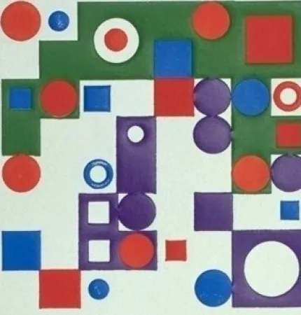 Гравюра Vasarely - Celona