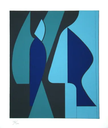 Сериграфия Vasarely - Chillan