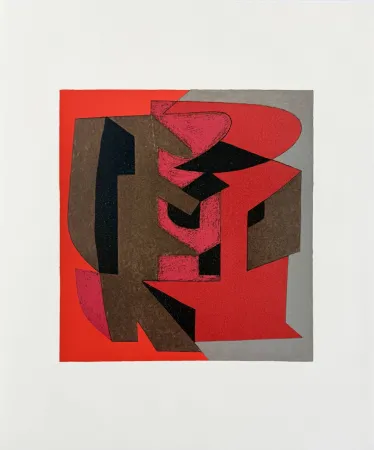 Литография Vasarely - Cibria