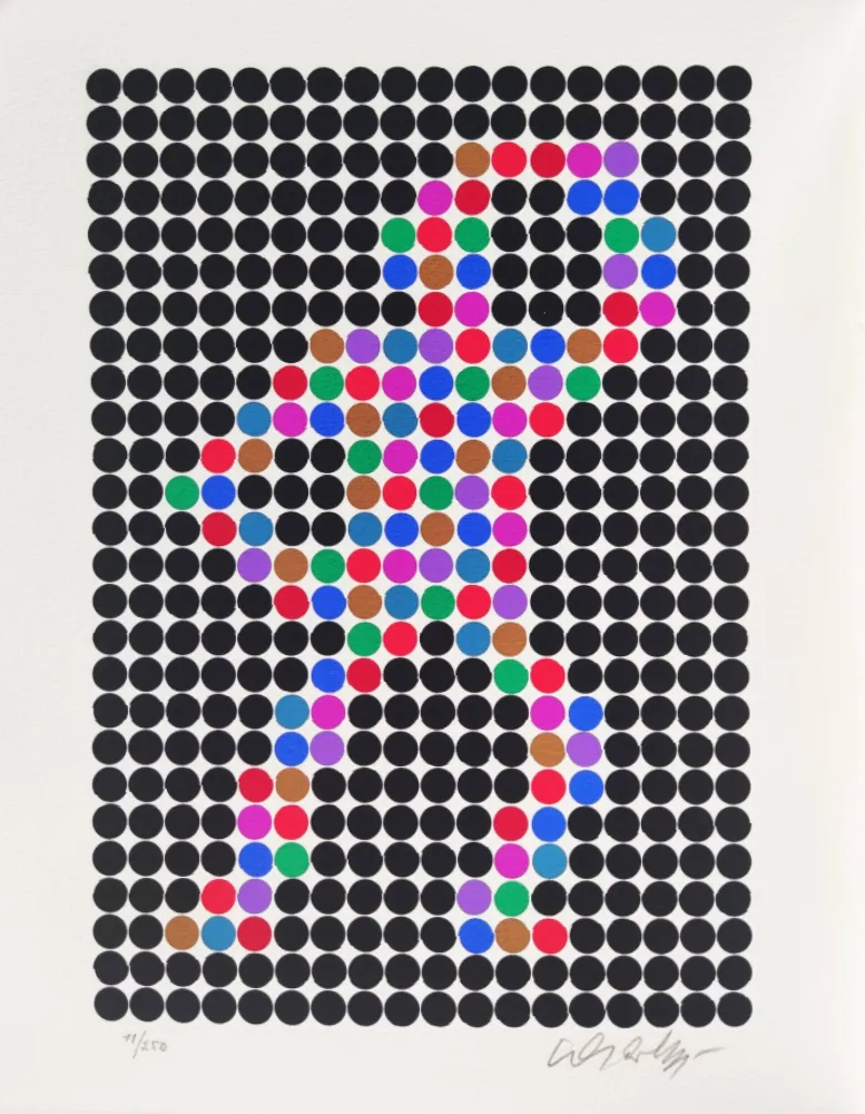 Сериграфия Vasarely - Cirke