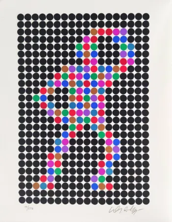 Сериграфия Vasarely - Cirke