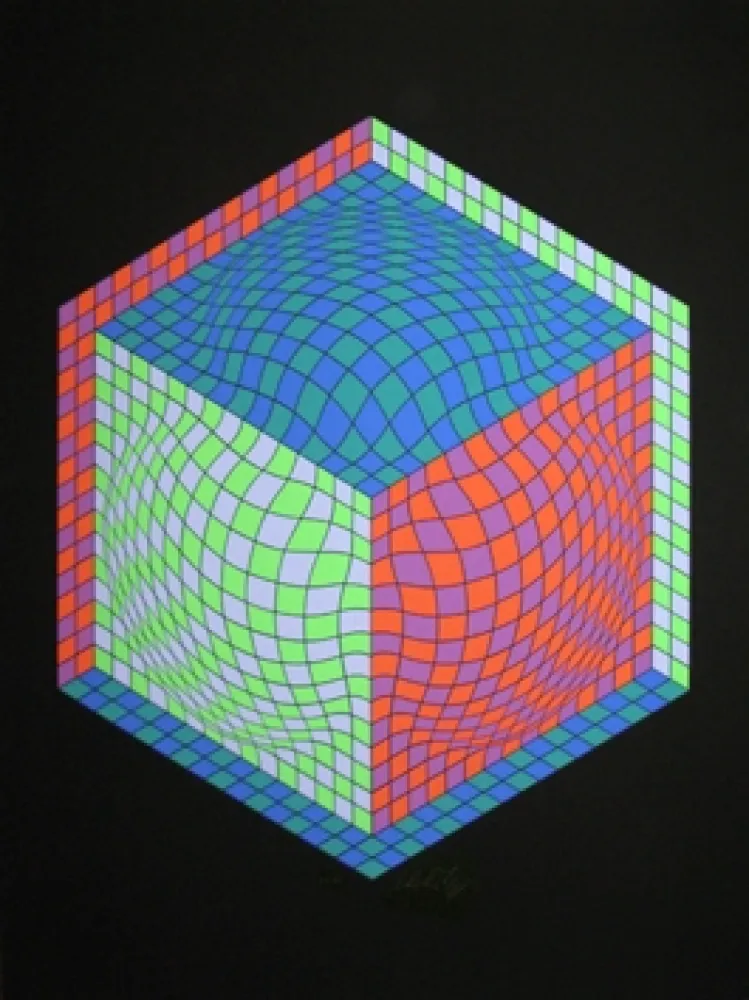 Сериграфия Vasarely - Composition M