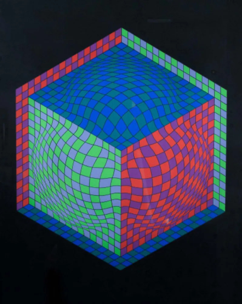 Сериграфия Vasarely - Dagg 2