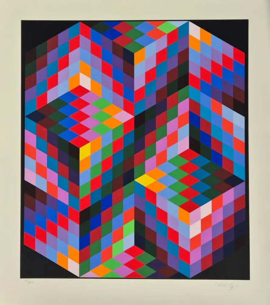 Многоэкземплярное Произведение Vasarely - Diam from the album Diam