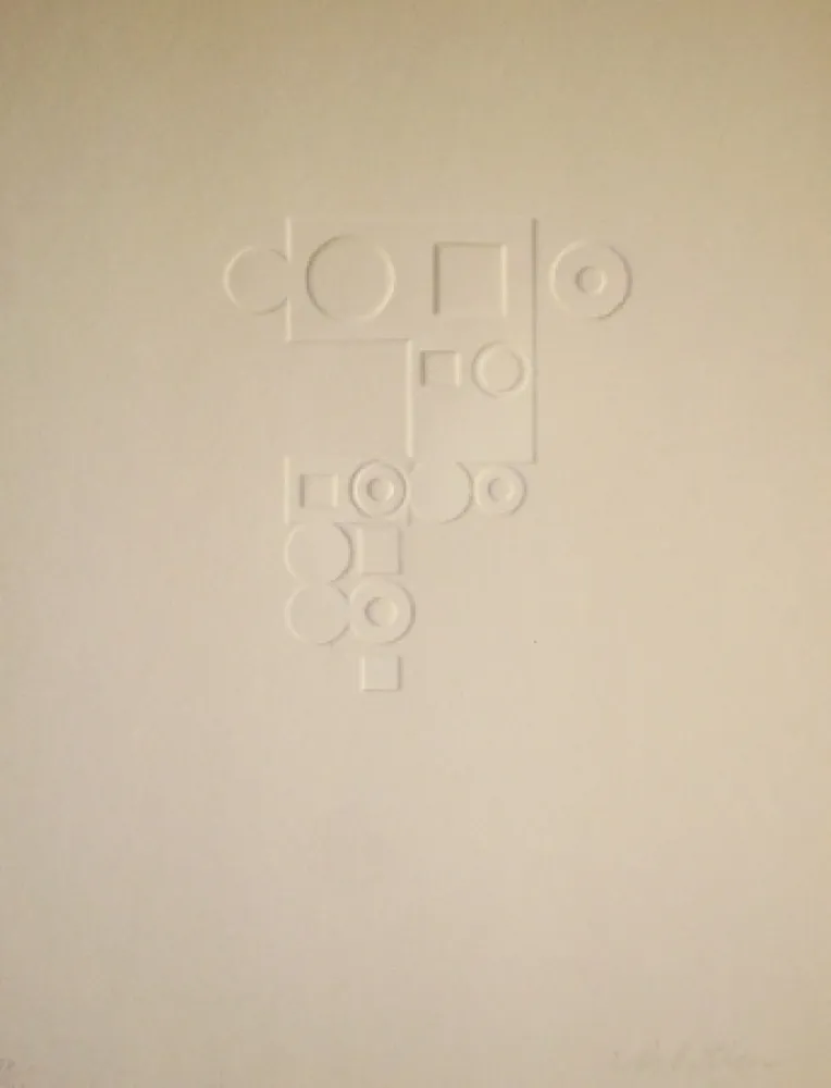 Гравюра Vasarely - Euclide