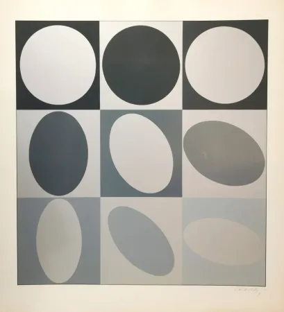 Сериграфия Vasarely - Ezust